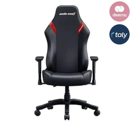 Andaseat LUNA Series Large Gaming Chair - Black/Red